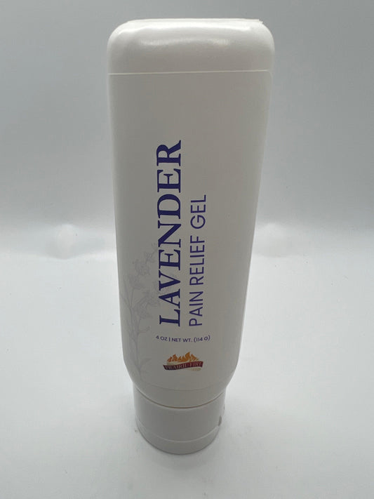 Lavender & Menthol Soothe Pain Gel - 4 oz. (Prairie Fire Lavender Farm Richter's) - Prairie Fire Tallow, Candles, and Lavender