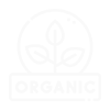 USDA organic certified green and white badge logo