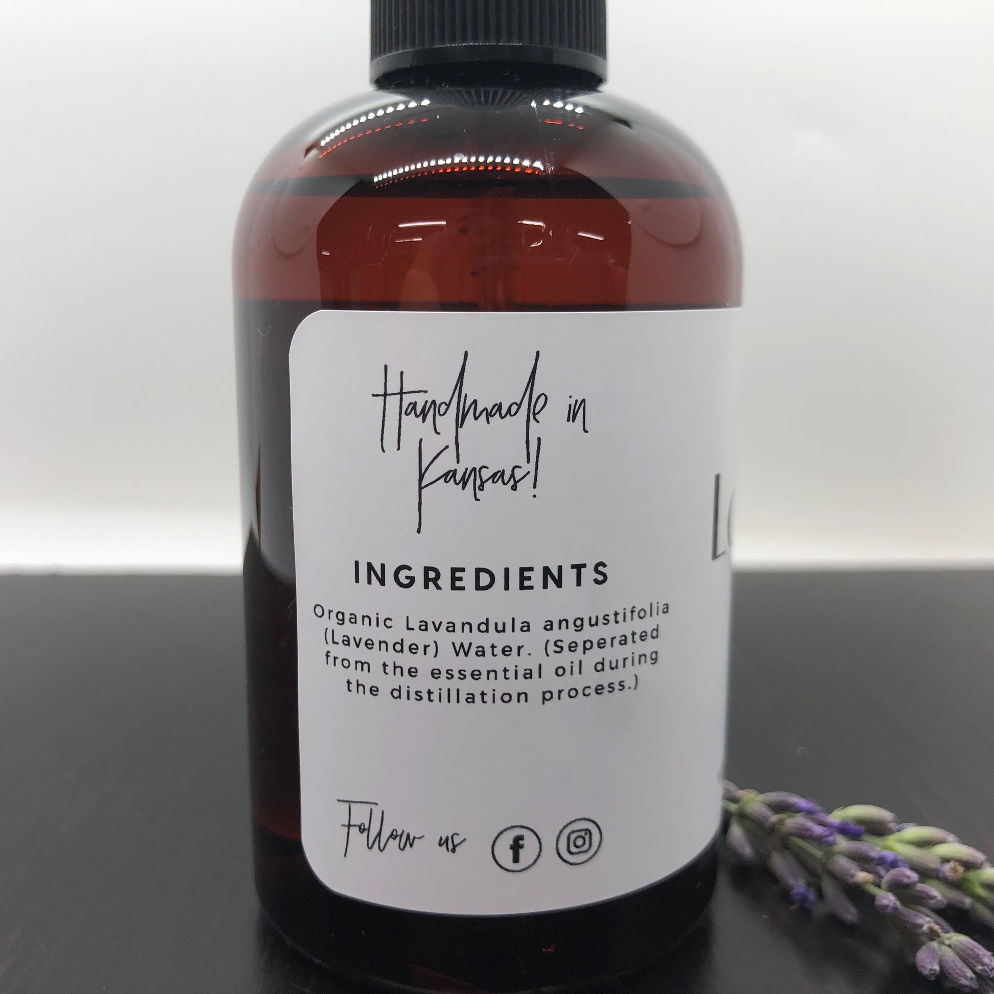 Lavender Hydrosol - 4 oz (Prairie Lavender) - Prairie Fire Candles