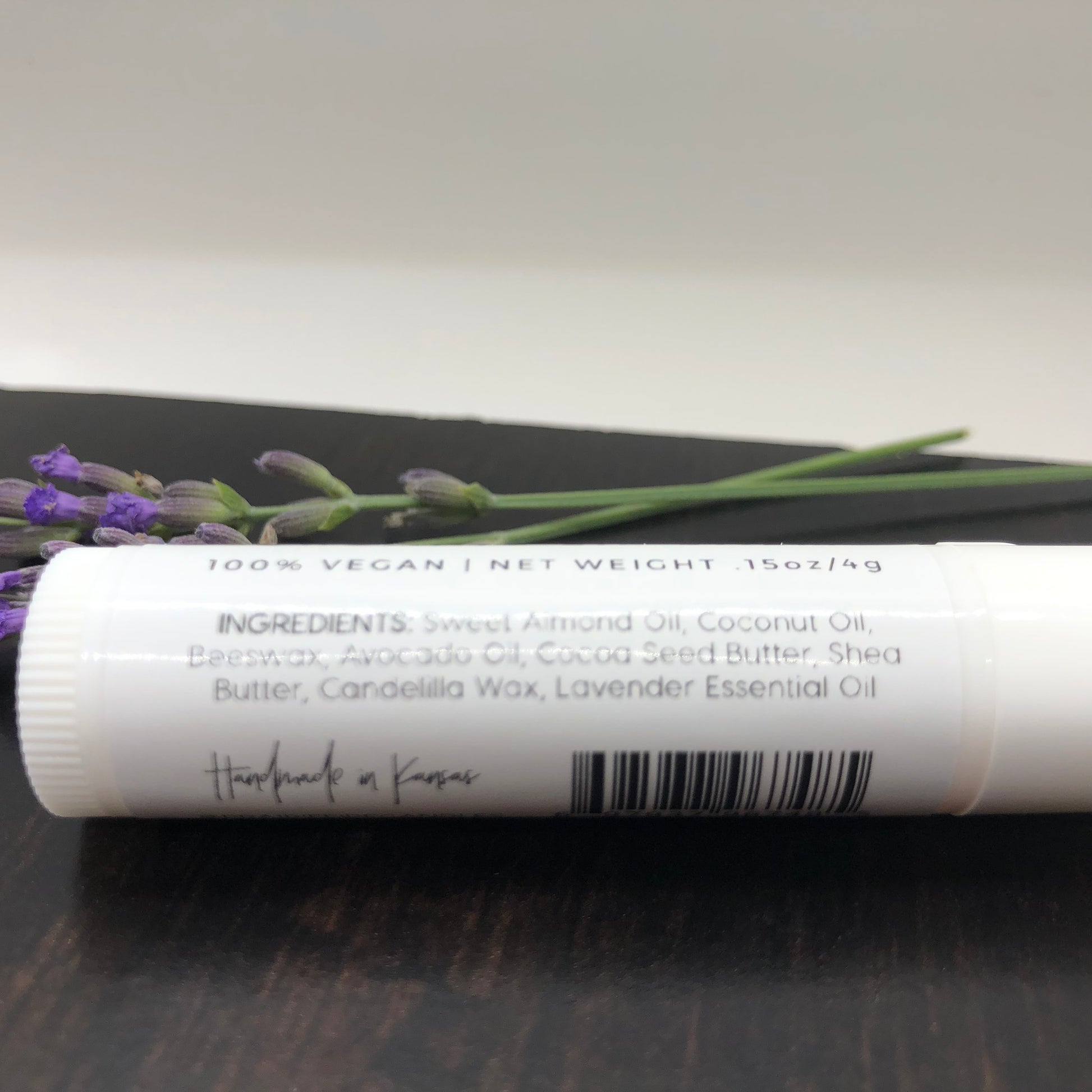 Lavender Lip Balm - .15 oz. stick - Prairie Fire Candles