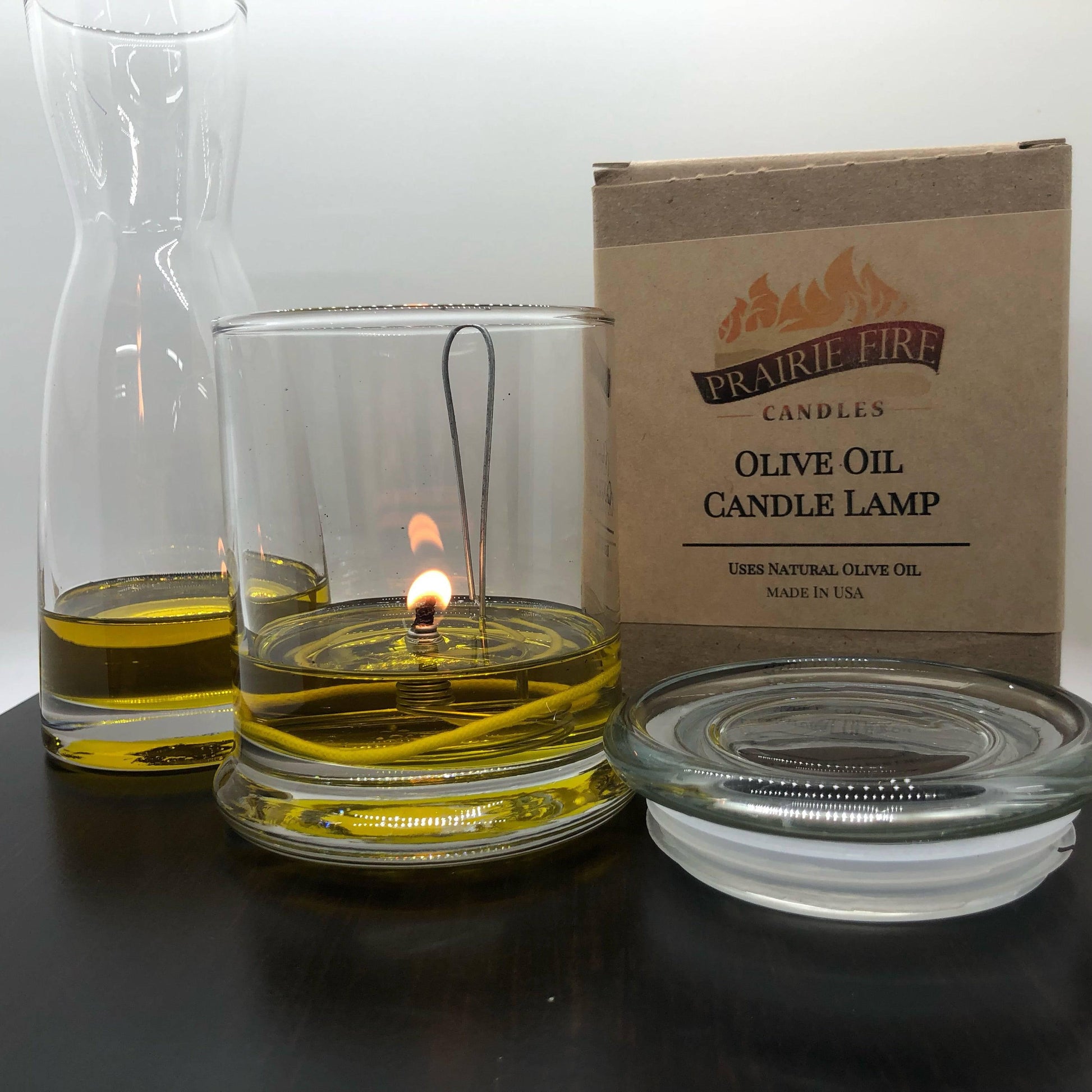 Olive Oil Candle Lamp - Prairie Fire Candles