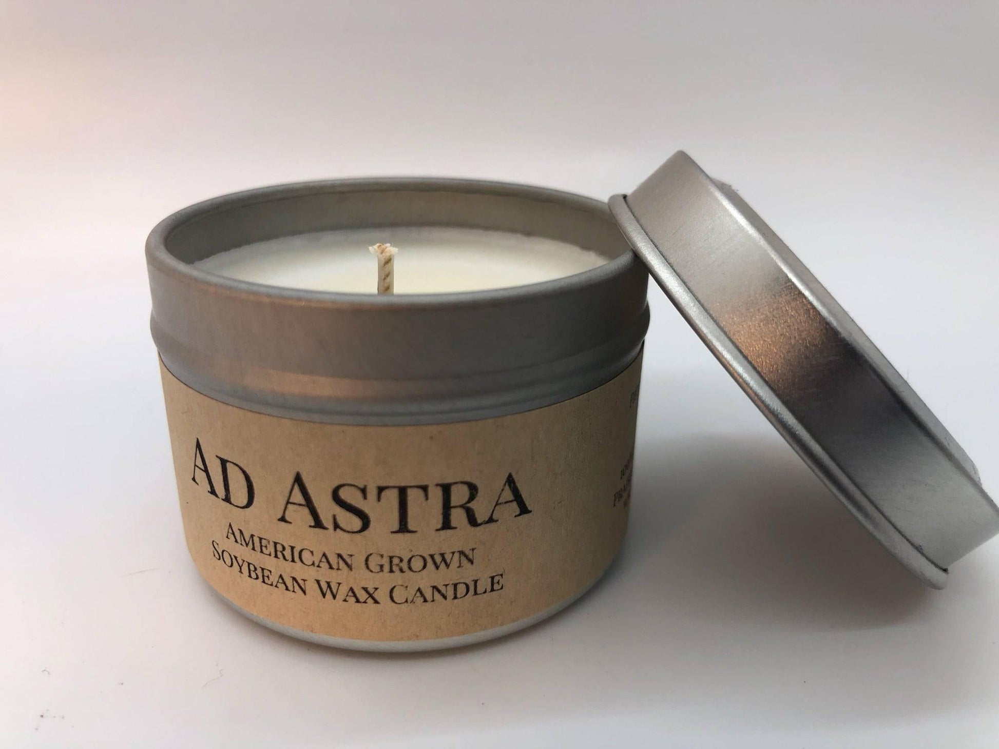 Ad Astra Soy Wax Candle | 2 oz Travel Tin - Prairie Fire Candles