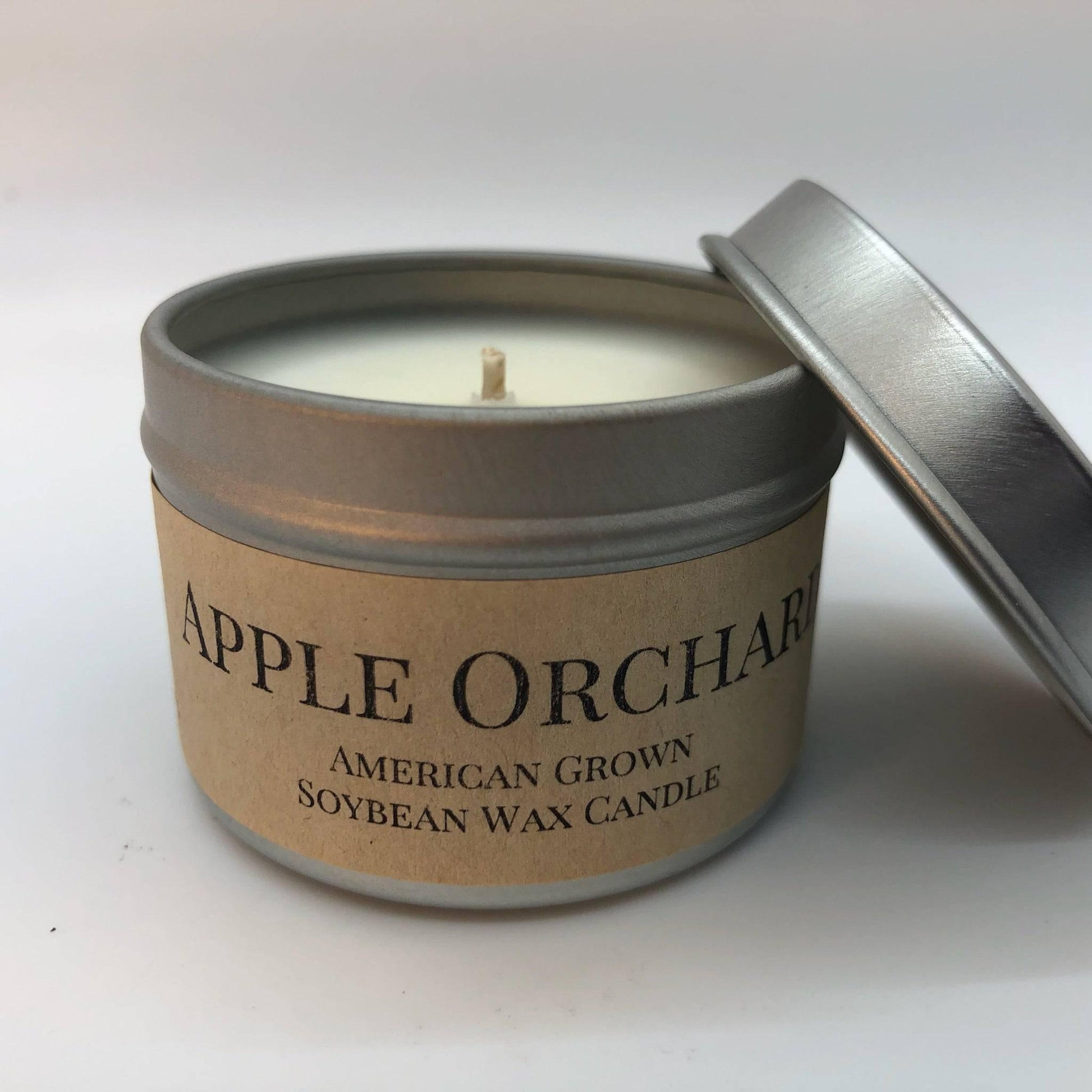 Apple Orchard Soy Wax Candle | 2 oz Travel Tin - Prairie Fire Candles