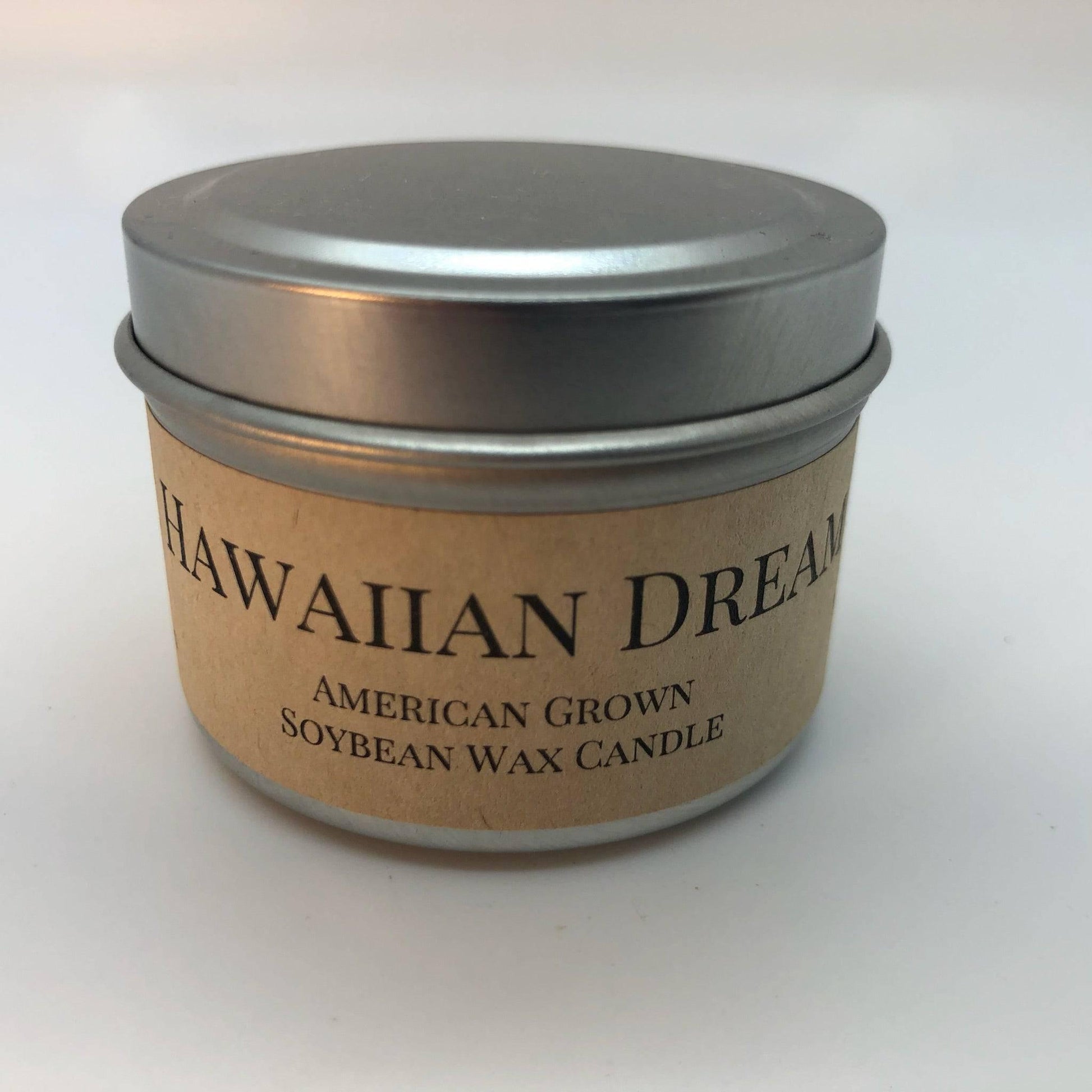 Hawaiian Dream Soy Wax Candle | 2 oz Travel Tin - Prairie Fire Candles