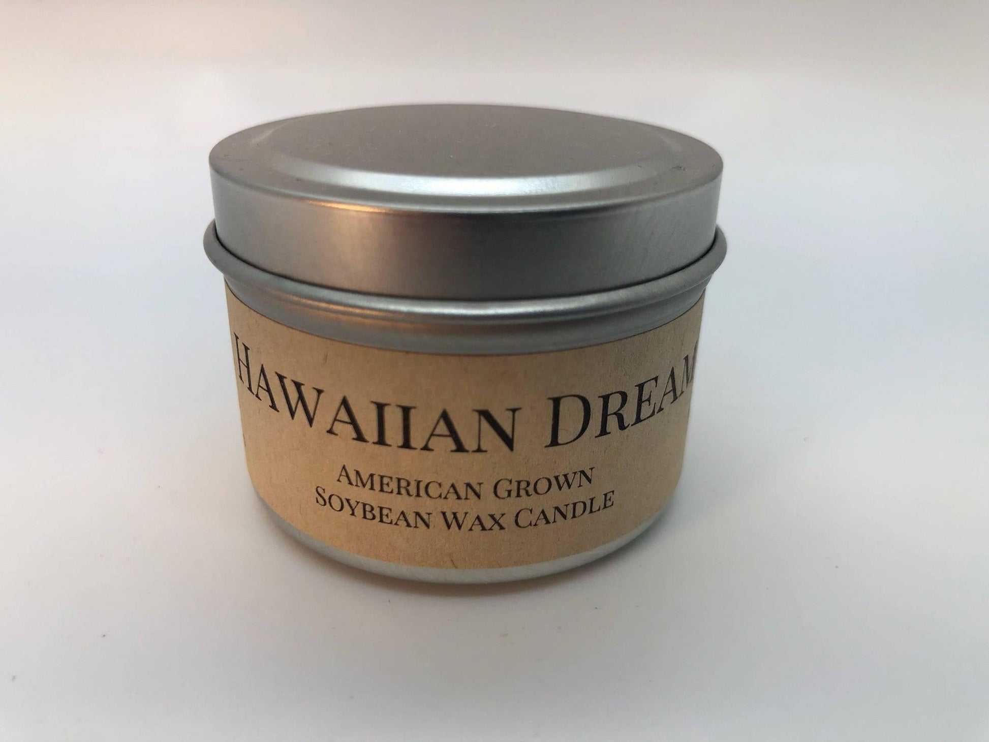 Hawaiian Dream Soy Wax Candle | 2 oz Travel Tin - Prairie Fire Candles