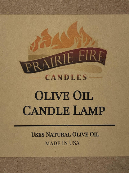 Olive Oil Candle Lamp - Prairie Fire Candles