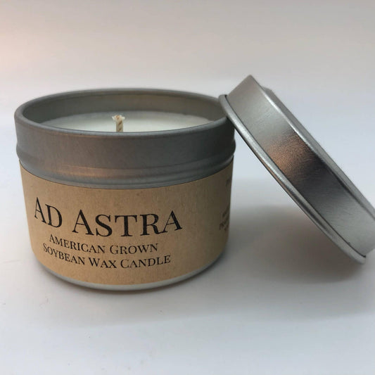 Ad Astra Soy Wax Candle | 2 oz Travel Tin - Prairie Fire Candles