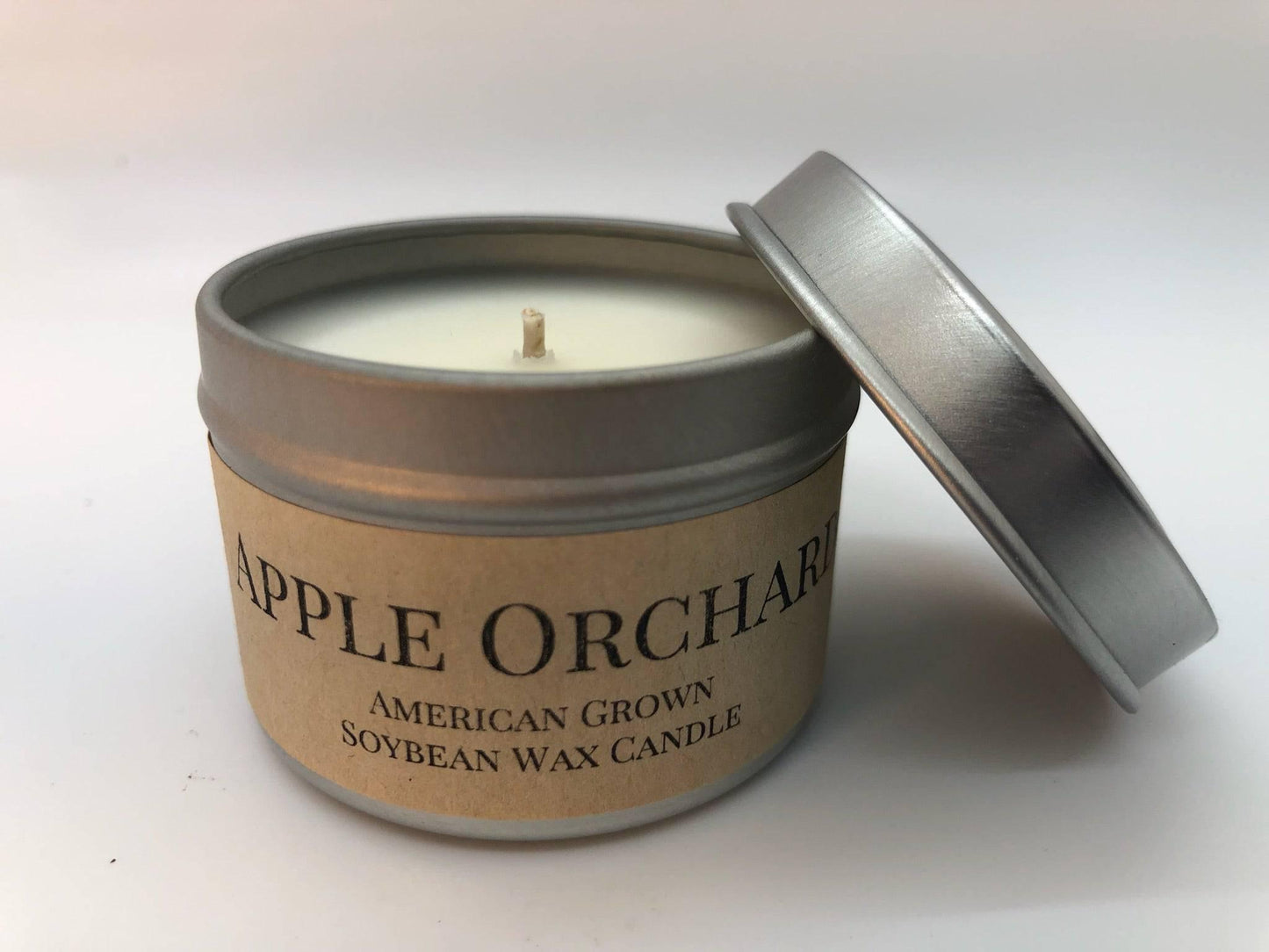 Apple Orchard Soy Wax Candle | 2 oz Travel Tin - Prairie Fire Candles