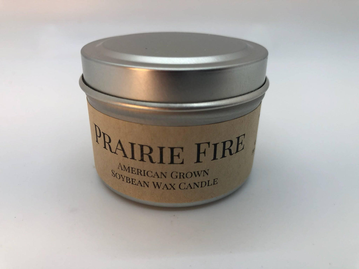 Prairie Fire Soy Wax Candle | 2 oz Travel Tin - Prairie Fire Candles