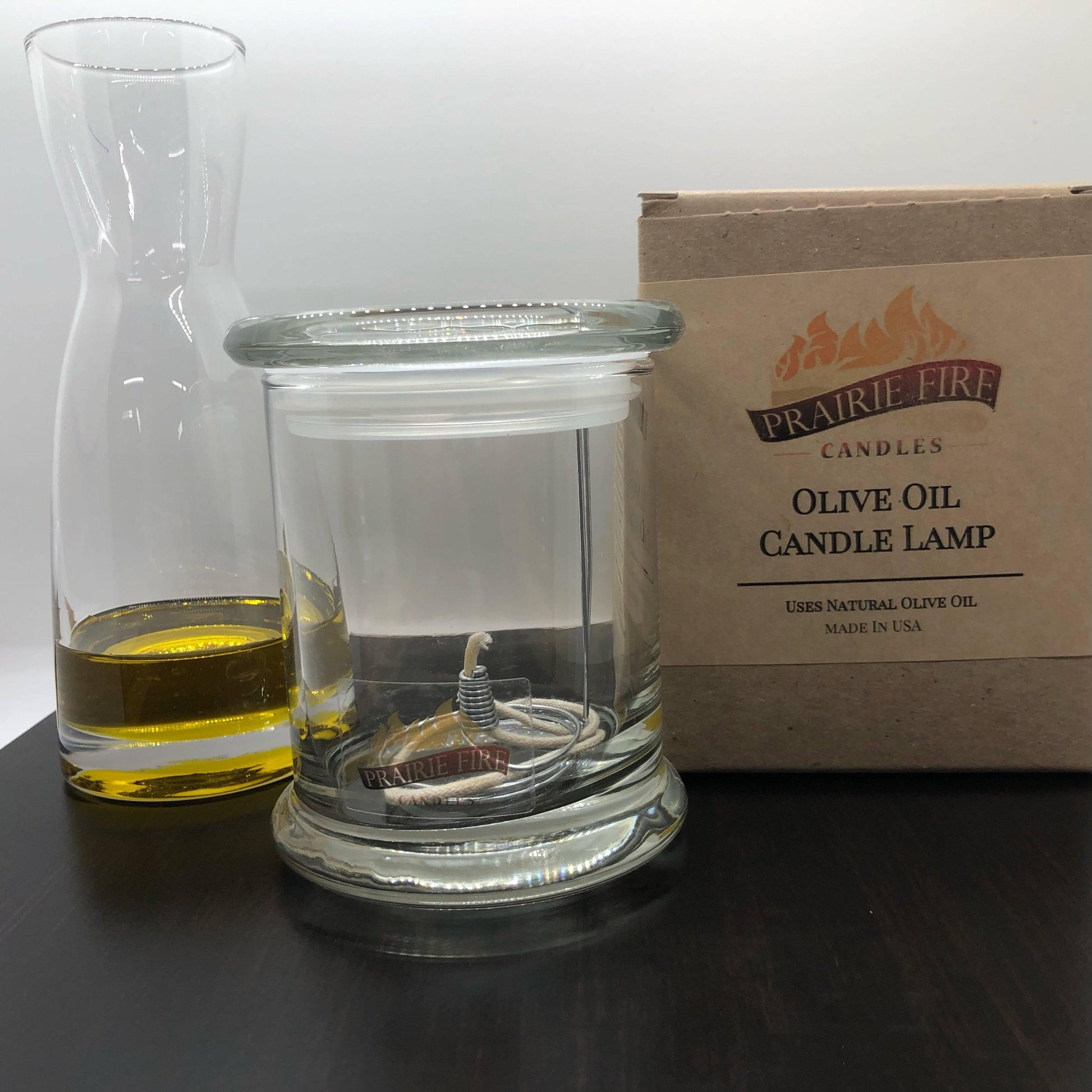 Olive Oil Candle Lamp - Prairie Fire Candles