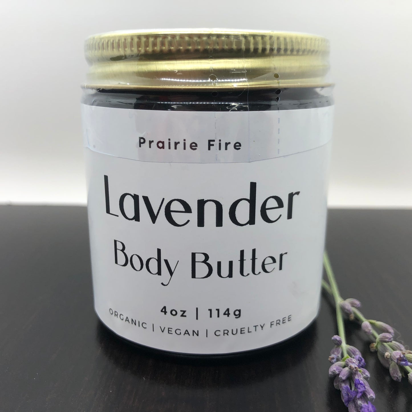 Lavender Body Butter - 4 oz (Prairie Lavender) - Prairie Fire Candles