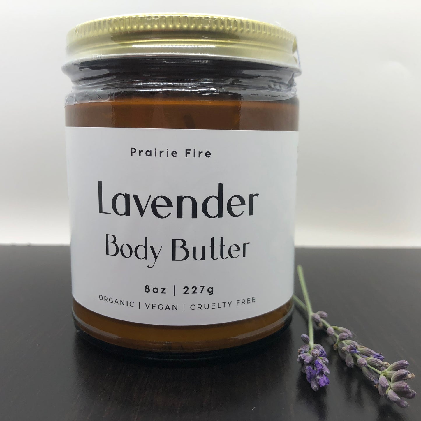 Lavender Body Butter - 8 oz (Prairie Lavender) - Prairie Fire Candles