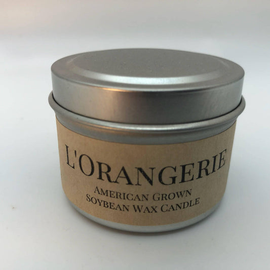 L’Orangerie Soy Wax Candle | 2 oz Travel Tin - Prairie Fire Candles