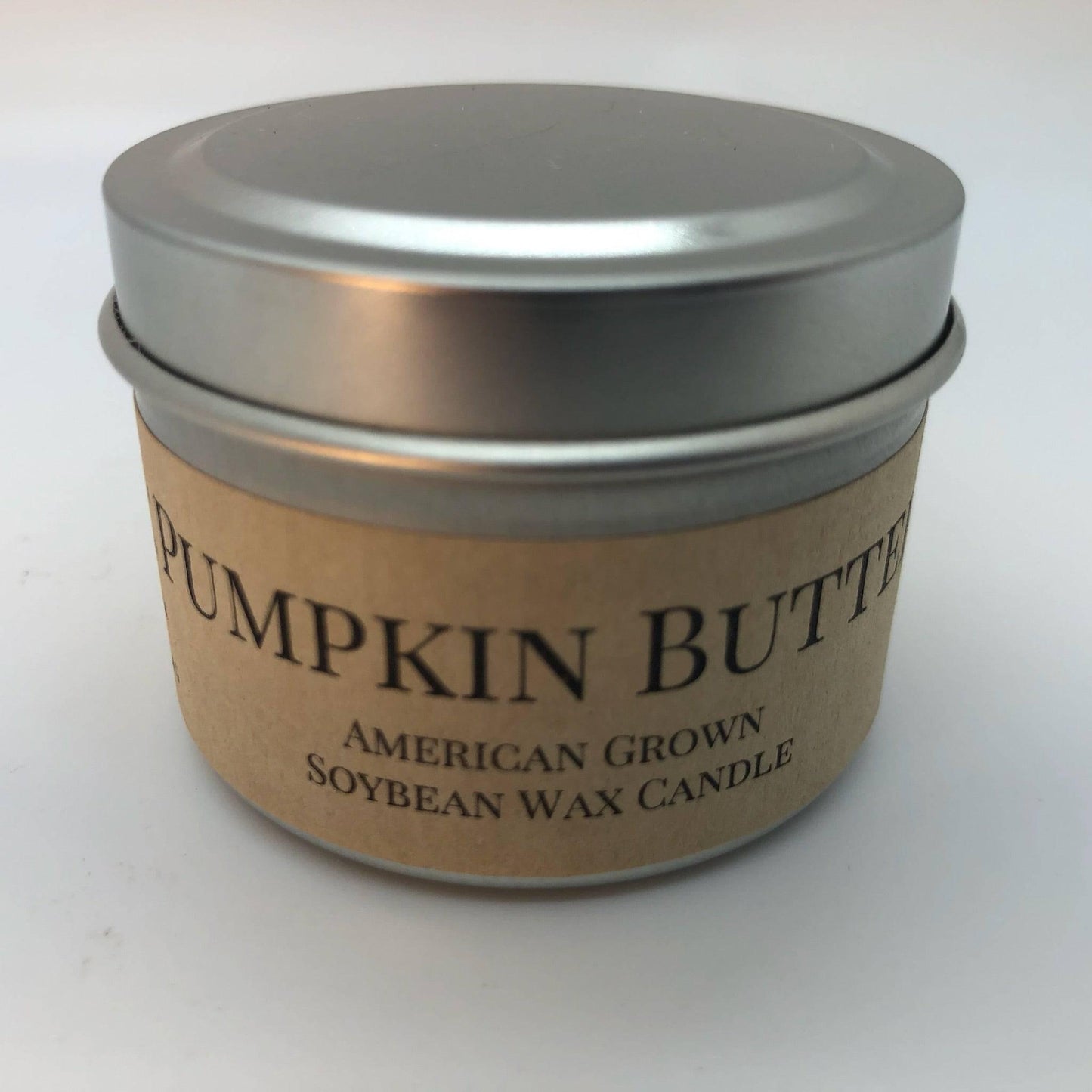 Pumpkin Butter Soy Wax Candle | 2 oz Travel Tin - Prairie Fire Candles