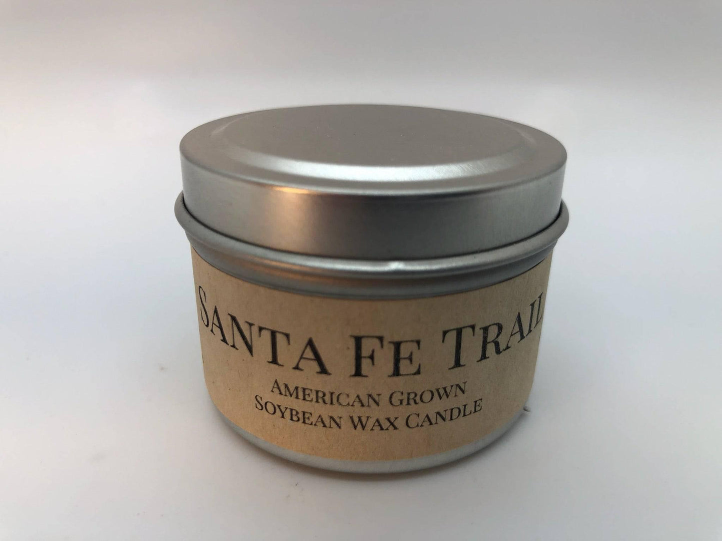 Santa Fe Trail Soy Wax Candle | 2 oz Travel Tin - Prairie Fire Candles