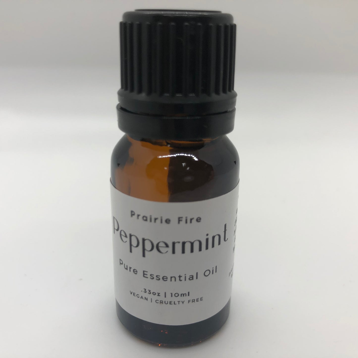 Peppermint Essential Oil - 10 ml - .35 oz - Prairie Fire Candles