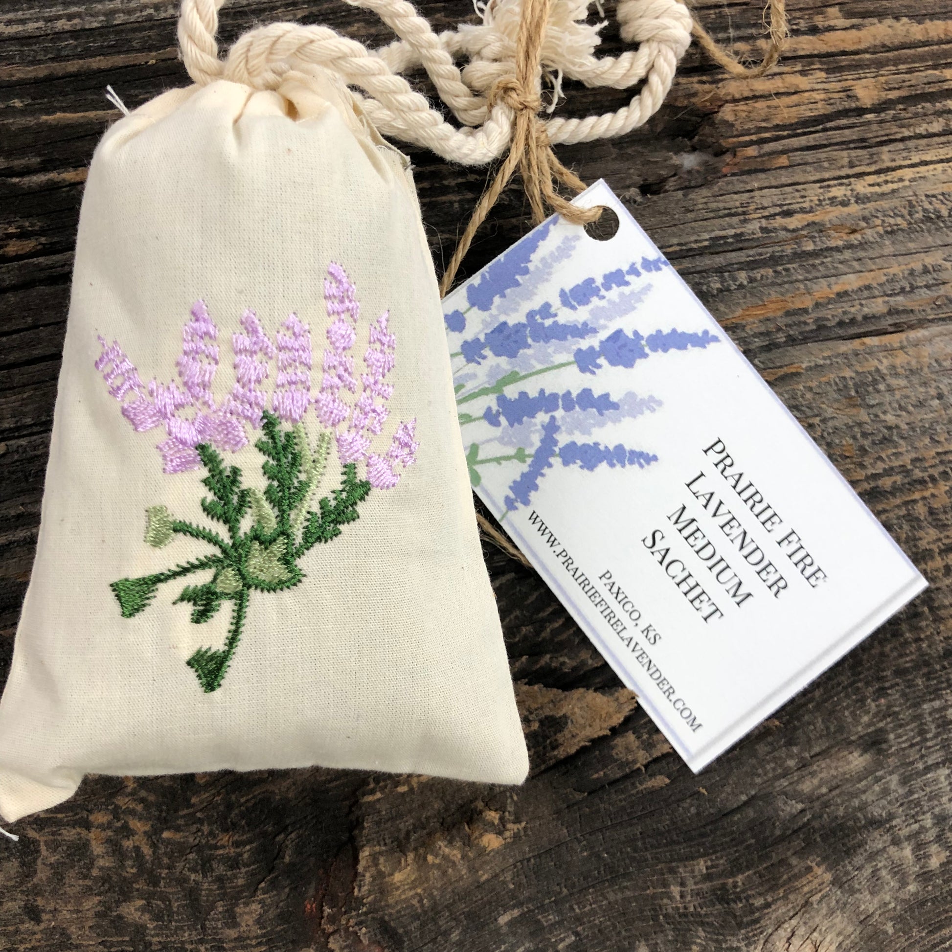 Lavender - Medium Sachet (Provence) - Prairie Fire Candles