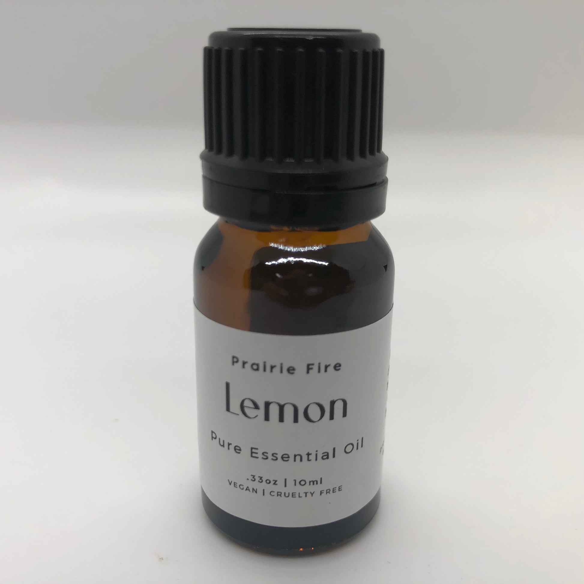 Lemon Essential Oil - 10 ml - .35 oz - Prairie Fire Candles