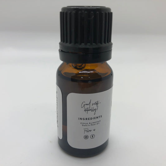 Orange (Sweet) Essential Oil - 10 ml - .35 oz - Prairie Fire Candles