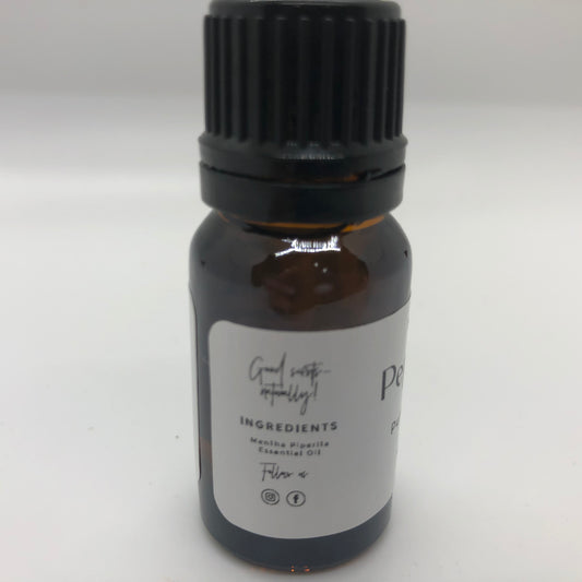 Peppermint Essential Oil - 10 ml - .35 oz - Prairie Fire Candles