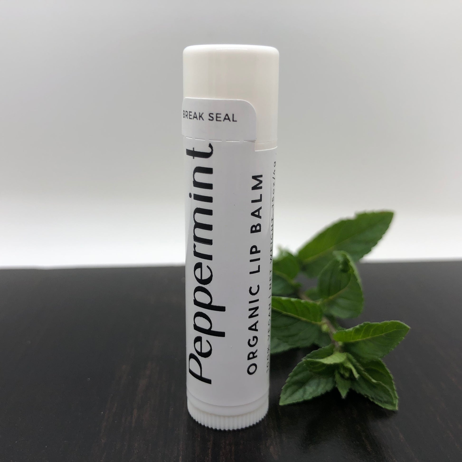 Peppermint Lip Balm - .15 oz. stick - Prairie Fire Candles