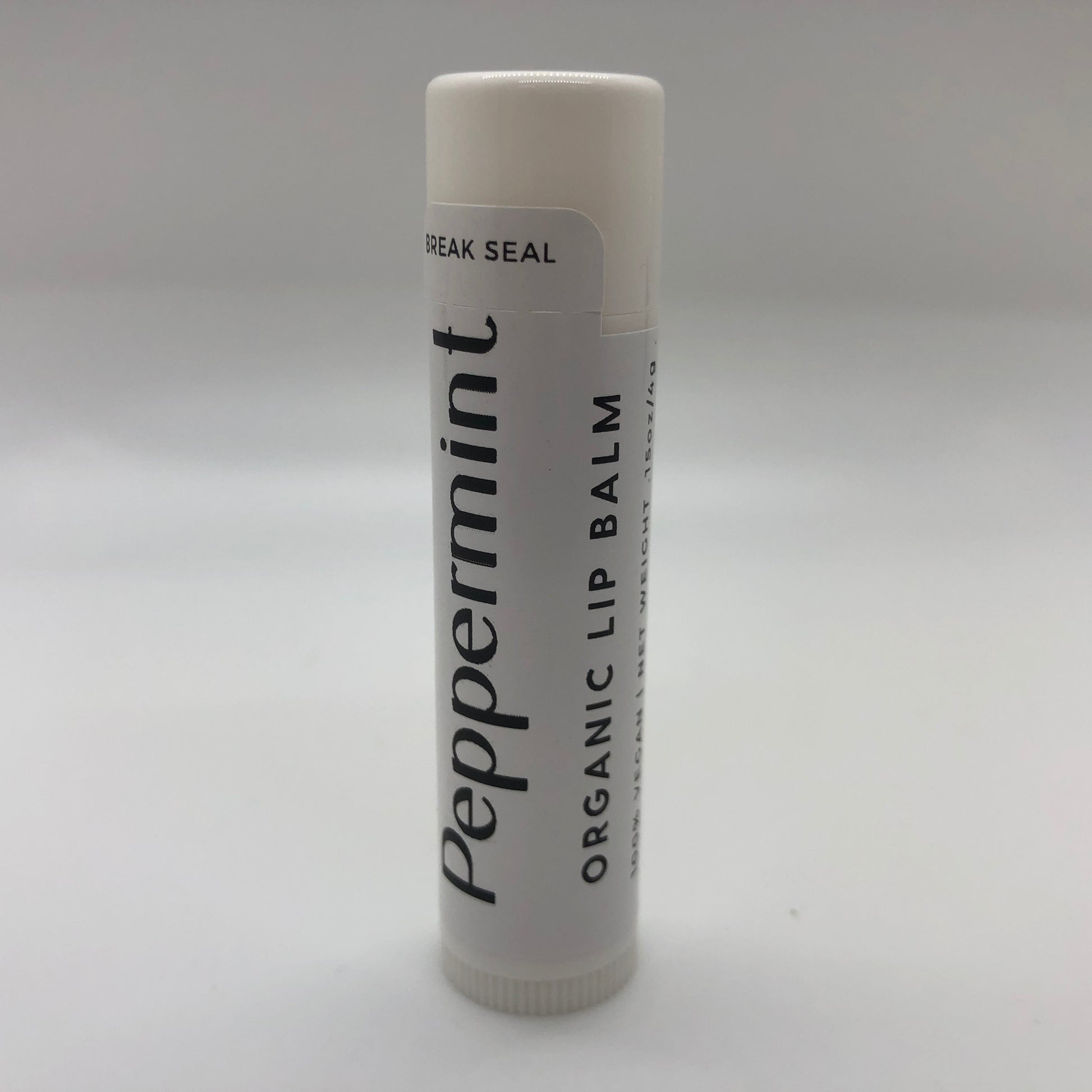 Peppermint Lip Balm - .15 oz. stick - Prairie Fire Candles