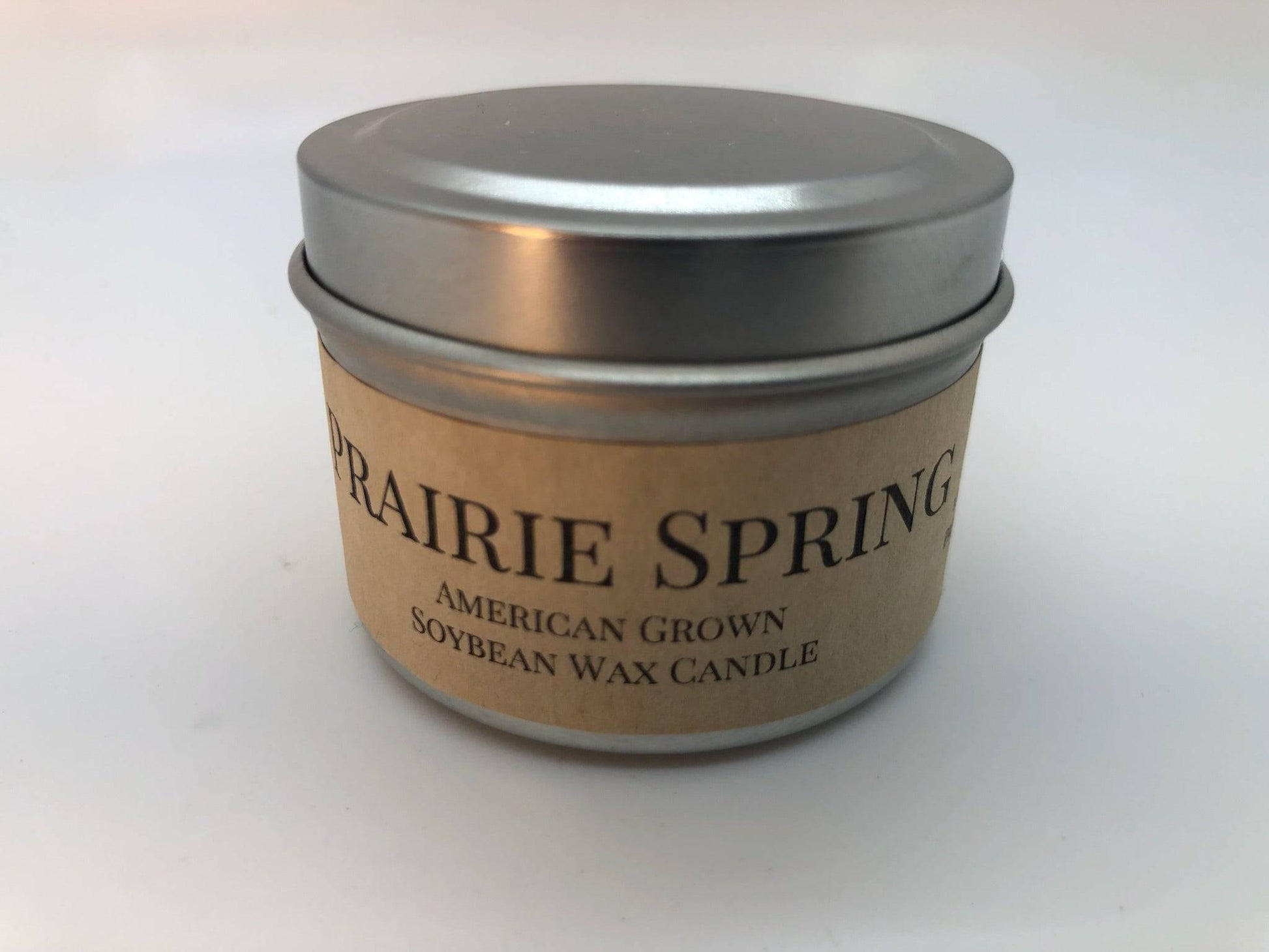 Prairie Spring Soy Wax Candle | 2 oz Travel Tin - Prairie Fire Candles