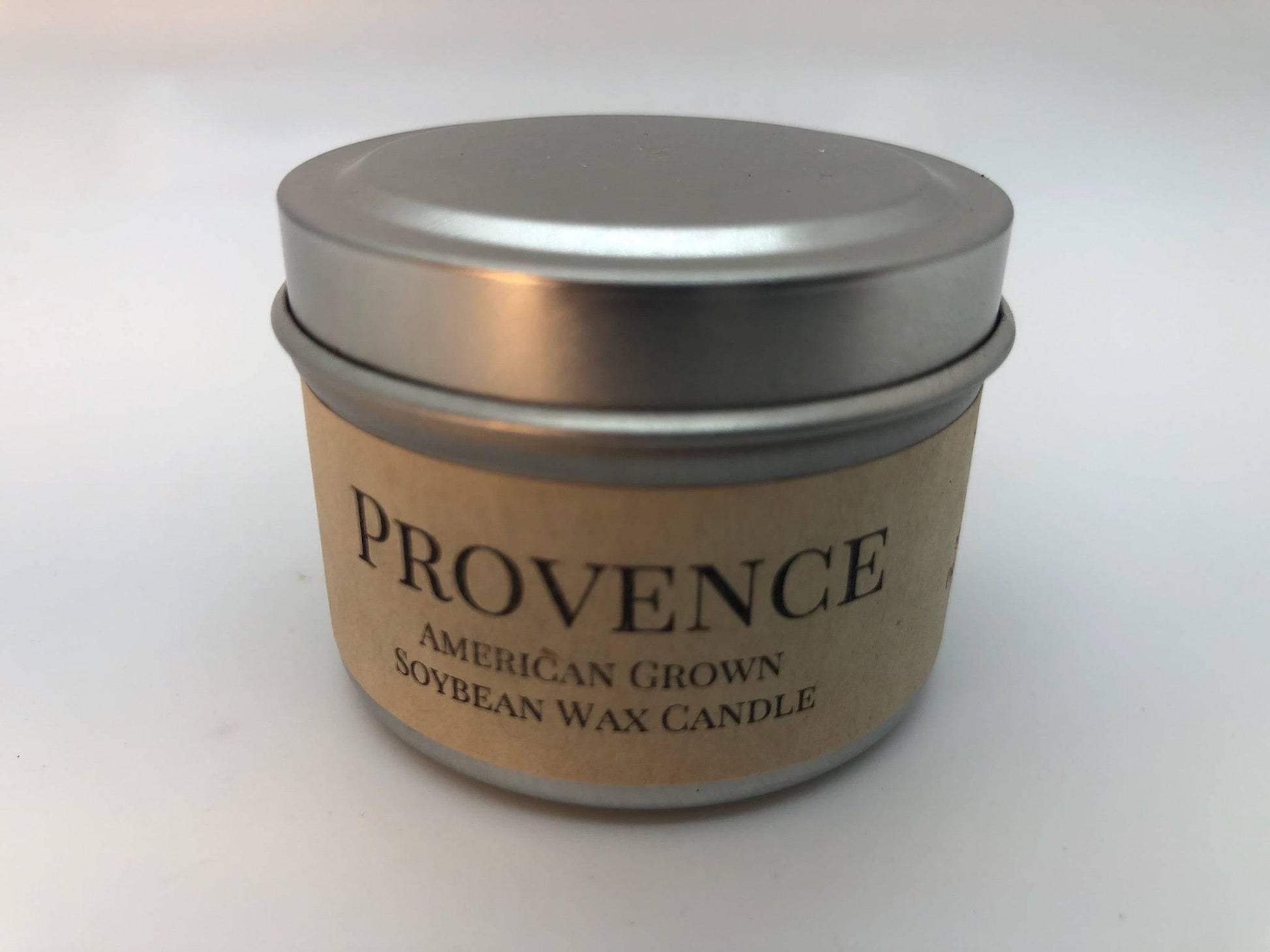 Provence (Lavender) Soy Wax Candle | 2 oz Travel Tin - Prairie Fire Candles