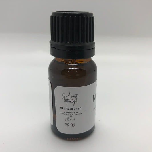 Rosemary Essential Oil - 10 ml - .35 oz - Prairie Fire Candles