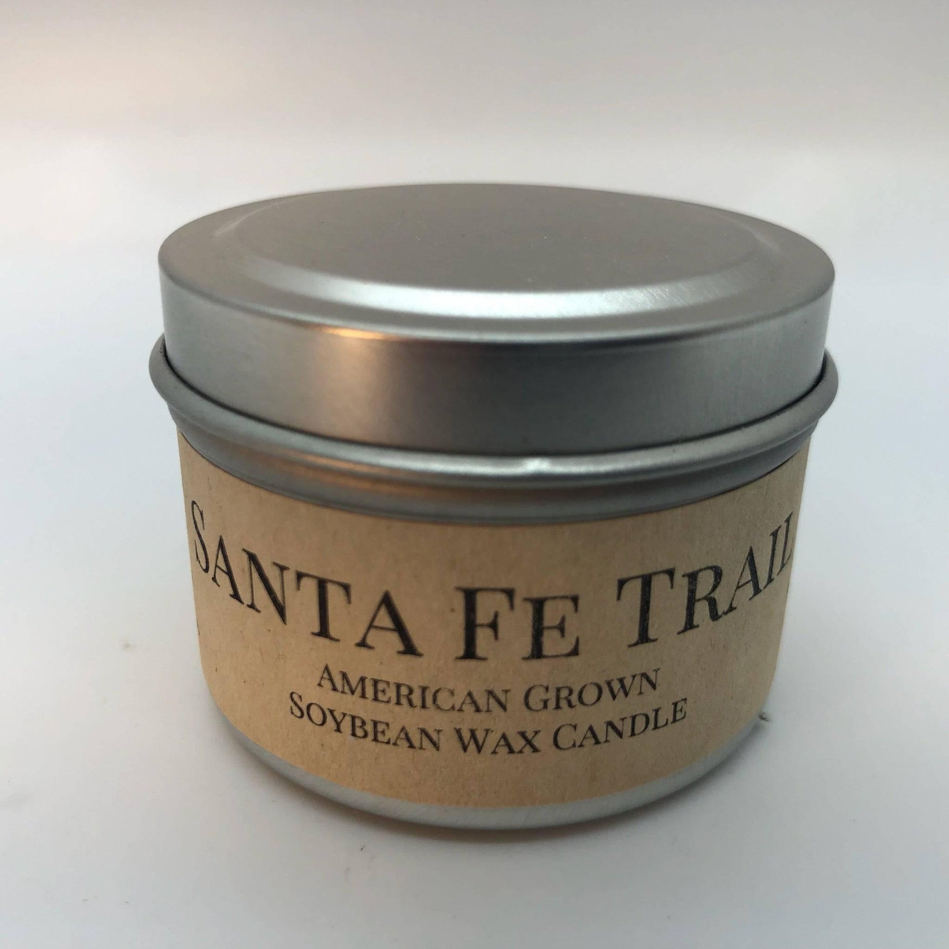 Santa Fe Trail Soy Wax Candle | 2 oz Travel Tin - Prairie Fire Candles