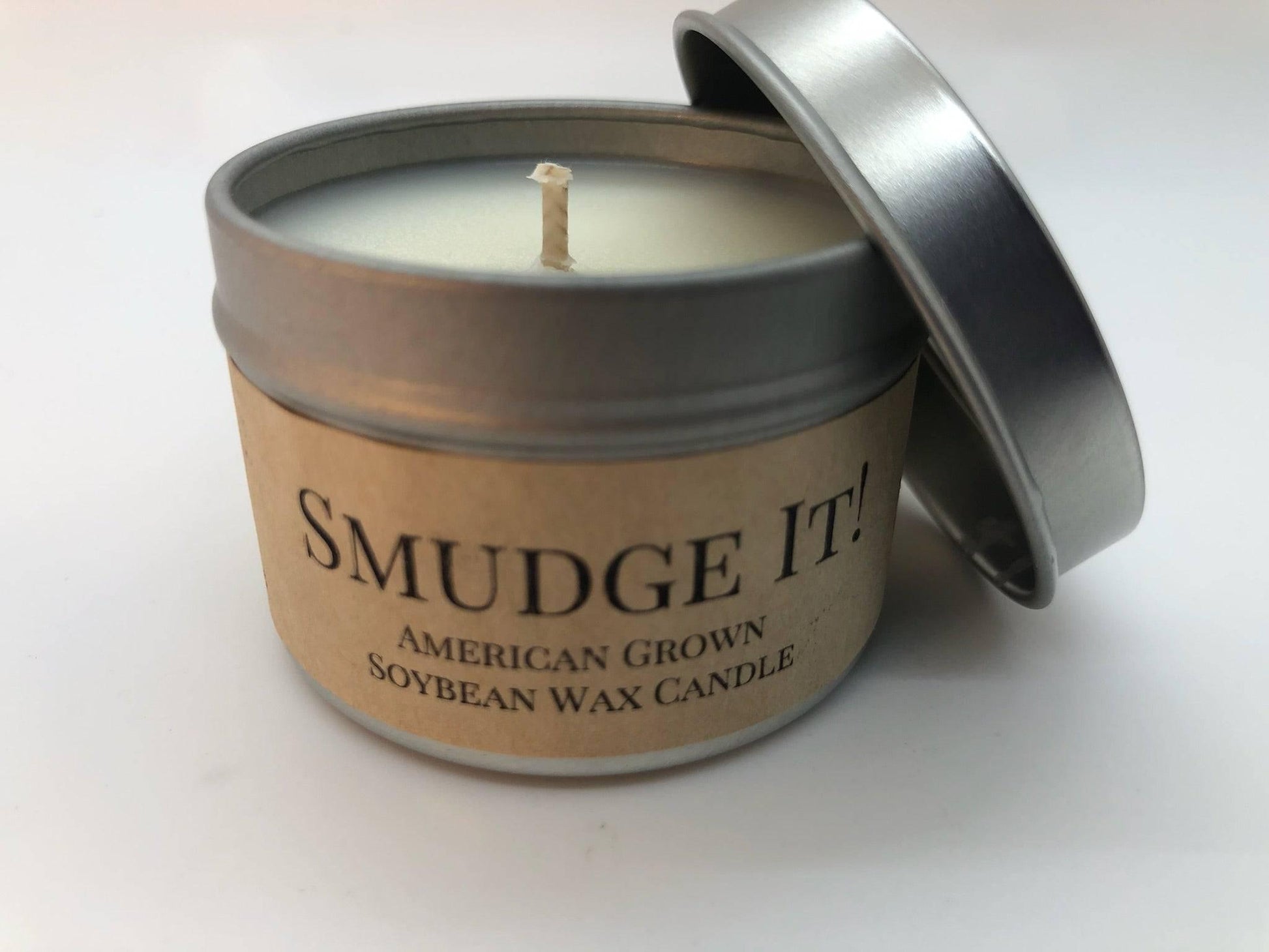 Smudge It! Soy Wax Candle | 2 oz Travel Tin - Prairie Fire Candles