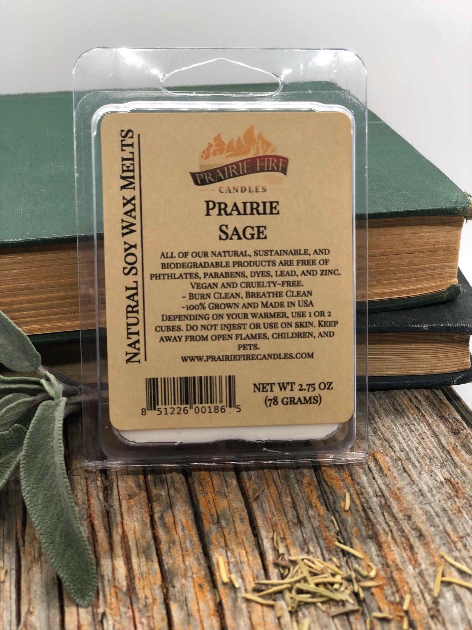 Soy Wax Melts | Wax Cubes | Wickless Candles | Small Batch | Vegan - Prairie Fire Candles