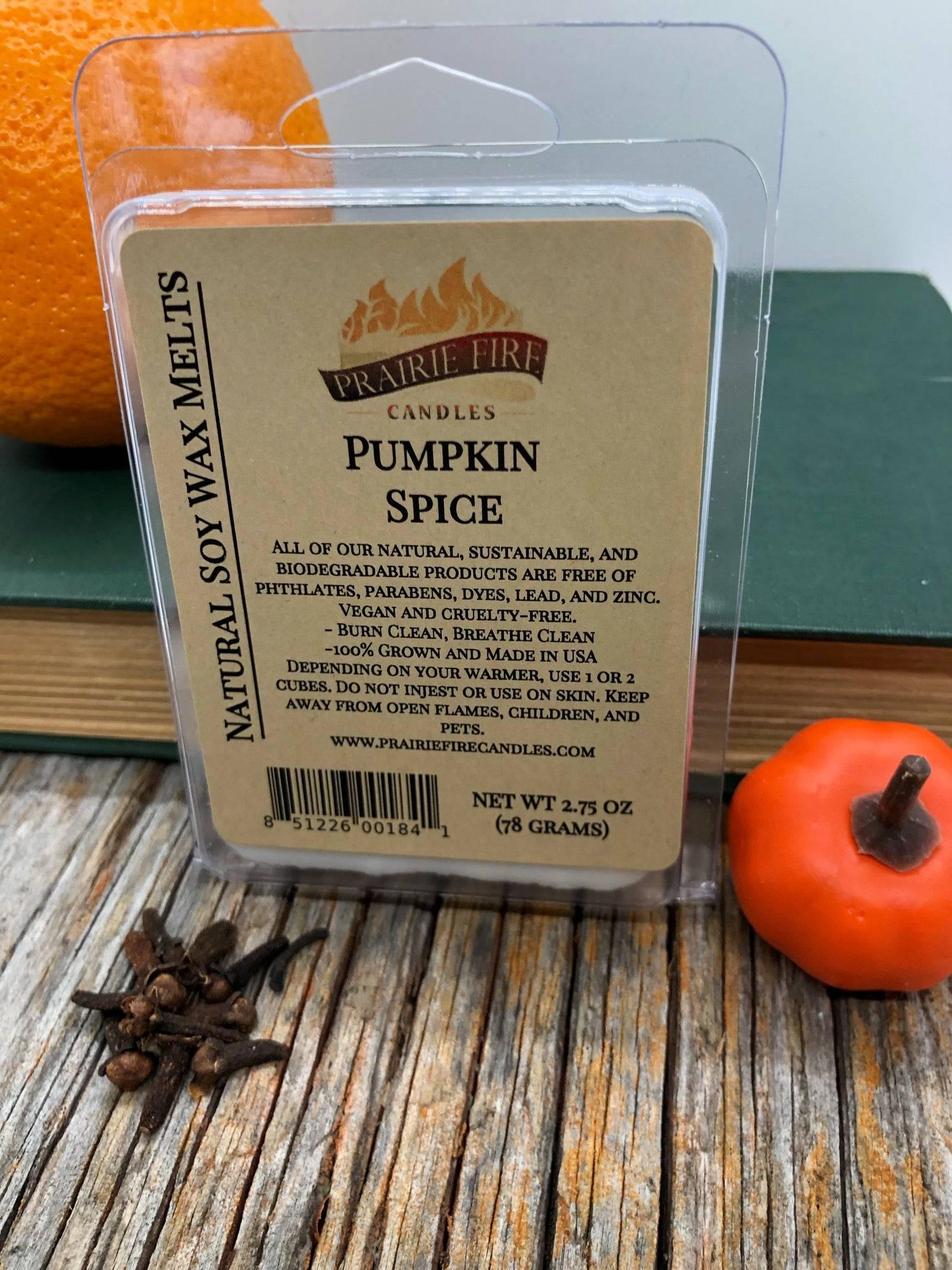 Soy Wax Melts | Wax Cubes | Wickless Candles | Small Batch | Vegan - Prairie Fire Candles