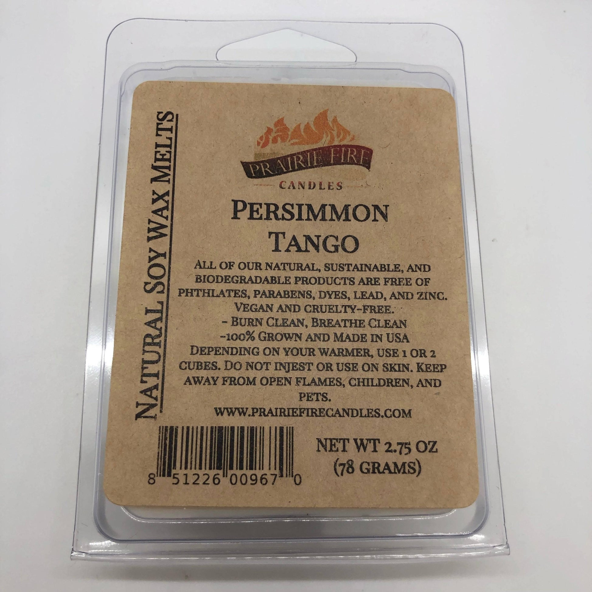Soy Wax Melts | Wax Cubes | Wickless Candles | Small Batch | Vegan - Prairie Fire Candles